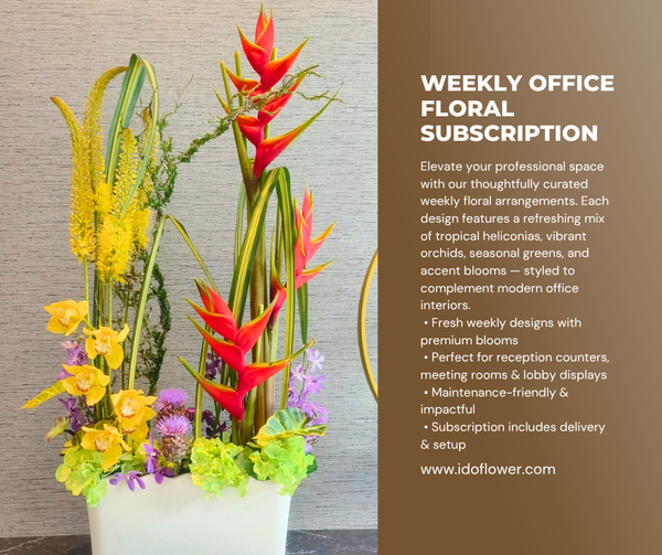 Botanic Harmony Weekly Floral Subscription AOF 14