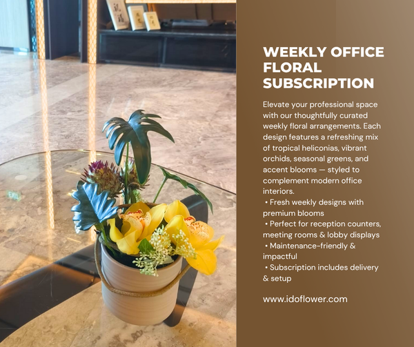 Botanic Harmony Weekly Floral Subscription AOF 14