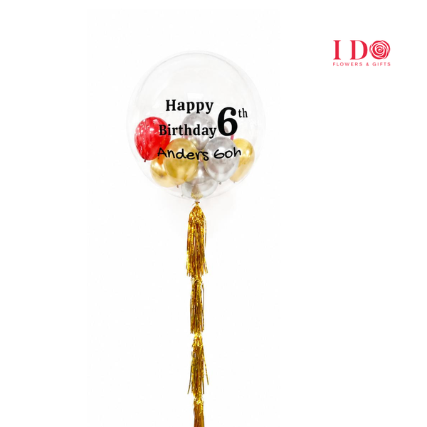 Personalised Bubble Message Balloon ABP05