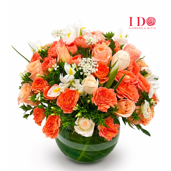 Signature Round Vase Floral ATF 65
