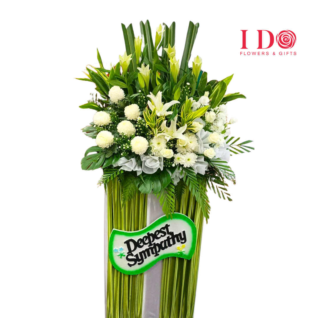 Peaceful Tribute Condolences Stand ACD 38