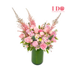 Pink Vibrant Bouquet with Vase ATF36