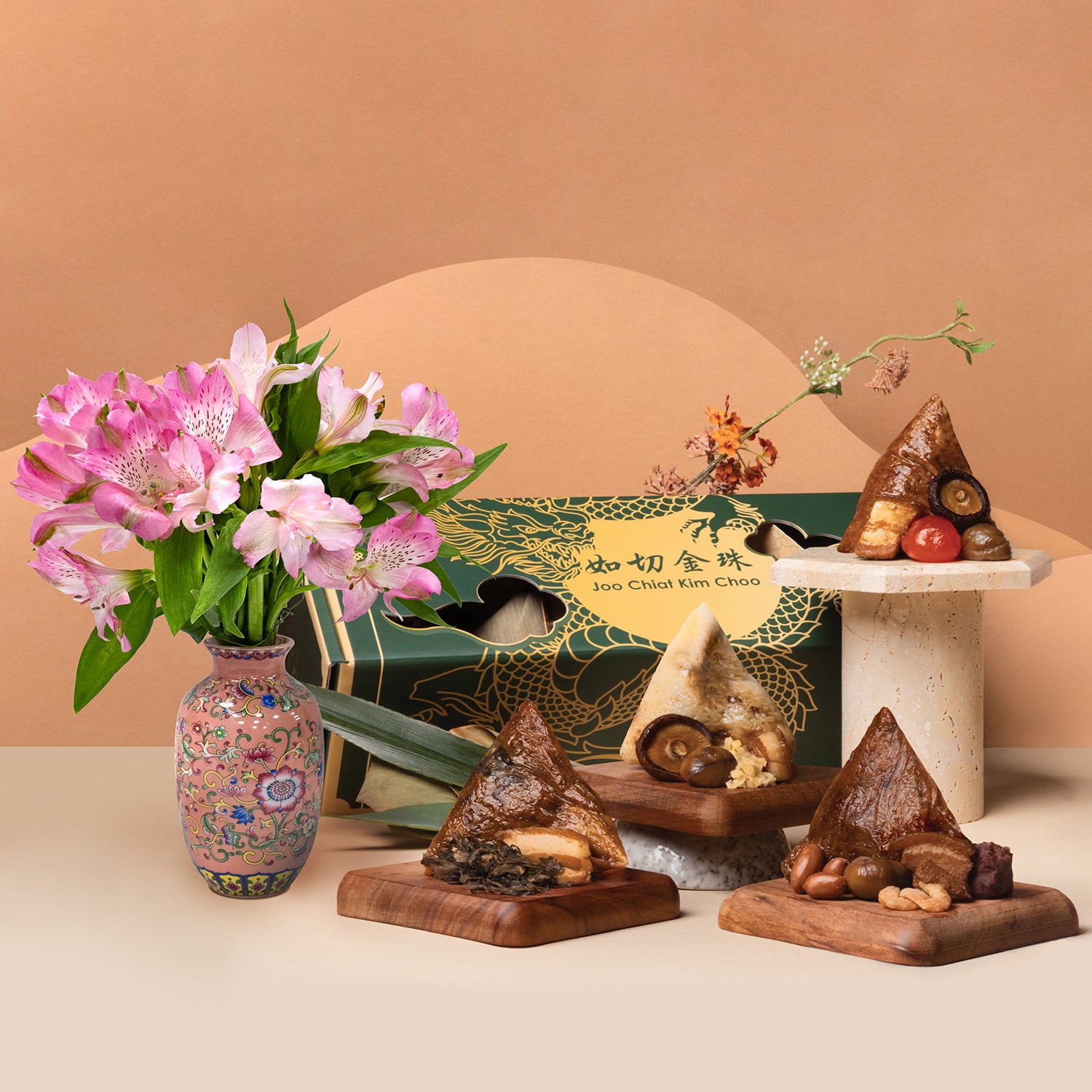 Four Heavenly Kings Gift Set and Ornamental Grace AOC 47