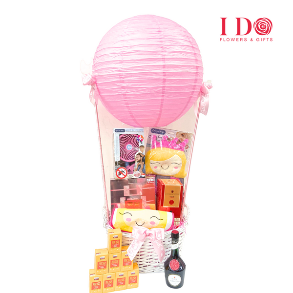 Hot Air Balloon Baby Basket ANB 39