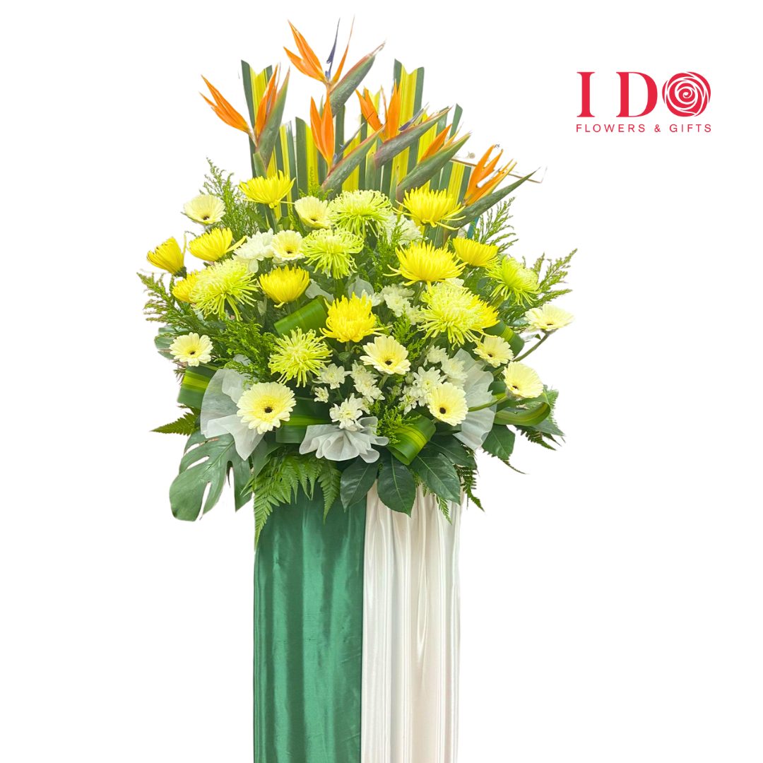 Golden Remembrance Condolences Stand ACD 59