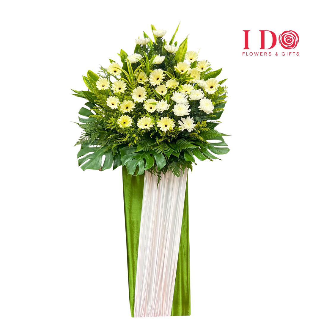 Caring Thoughts Condolences Stand ACD 32