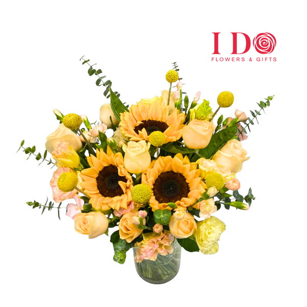 Golden Bloom Vase ATF53