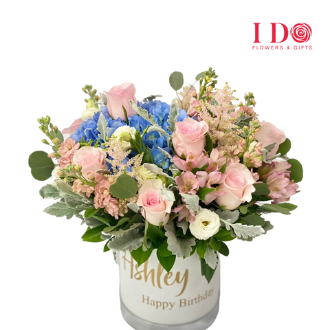 Personalised Flower Bloom Box ATF33