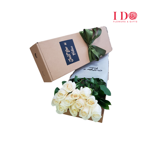 IVORY ROSES GIFT BOX ABX04