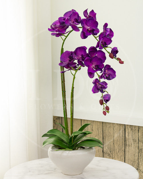 Purple Fantasy Synthetic Flowers AEL 4