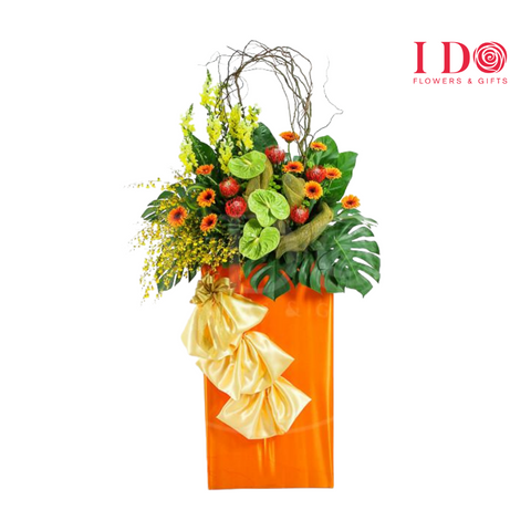 Twigging Brighter Future Congratulatory Flower Stand AGP 27