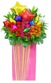 Lucky Stars Congratulatory Flower Stand AGP44