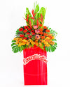 Jubilant Fanfare Congratulatory Flower Stand AGP 28