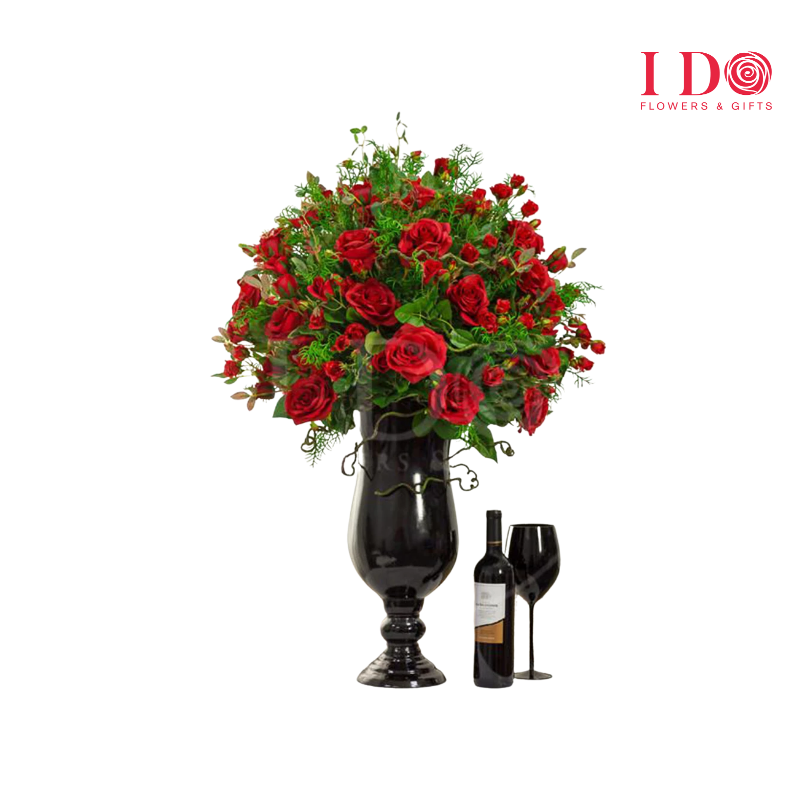 Crimson Forest Synthetic Flowers AEL 16