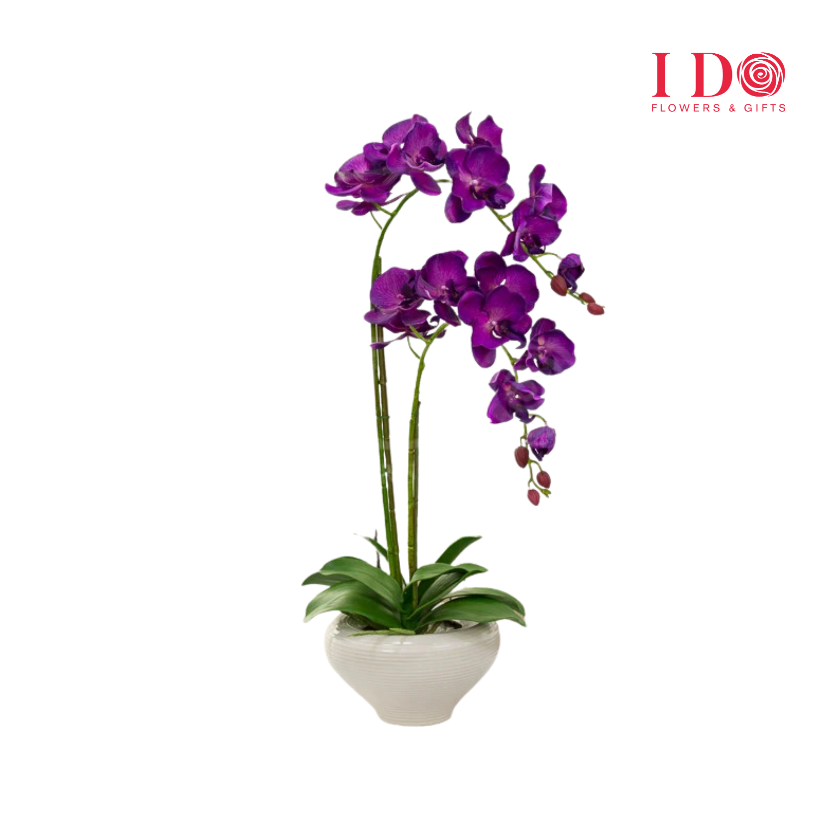 Purple Fantasy Synthetic Flowers AEL 4