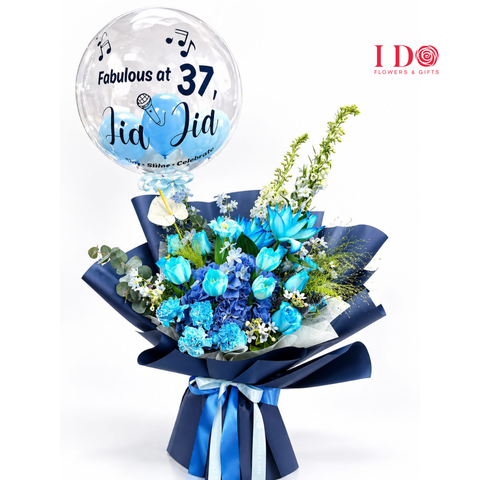 Blue Melody Luxe Bouquet AHB 20