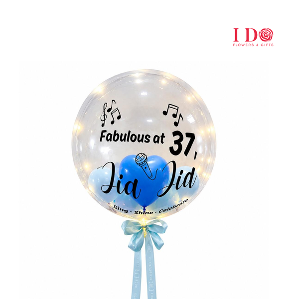Personalised Bubble Message  Balloon ABP05
