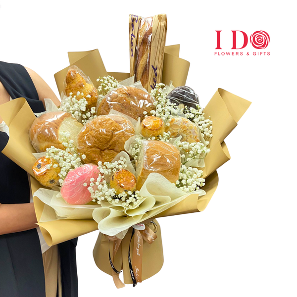 "Freshly Baked Love" Bread Bouquet AHB 83