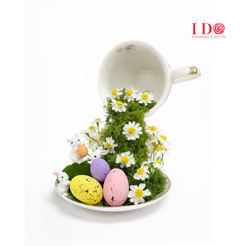 Easter Bunny Bloom Teacup ASH31