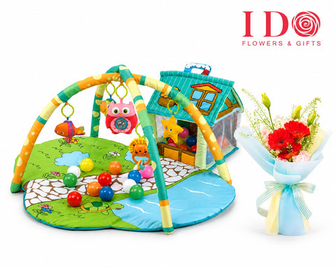 Baby Bliss Play Gym & Floral Gift Set ANB 21