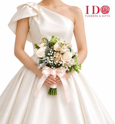 Ivory Blush Bridal Bouquet AWD23