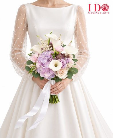 Lilac Serenity Bridal Bouquet AWD25