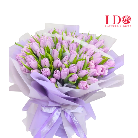 Lavender Tulip Elegance AHB45