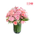 Sweet Beauty Bouquet with Vase ATF35
