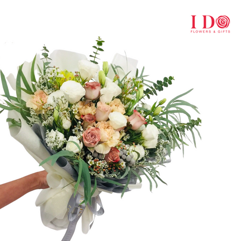 I LOVE YOU Bouquet–L & G Flower Shop