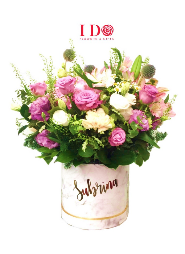 Personalised Flower Bloom Box ATF33