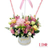 Customized Balloon with Table Flower Arrangement ABP07